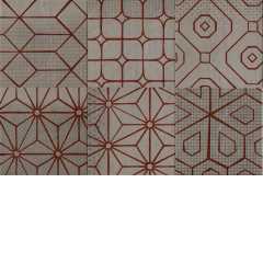 1055575 dec red mix 6 zinc Декор mat 